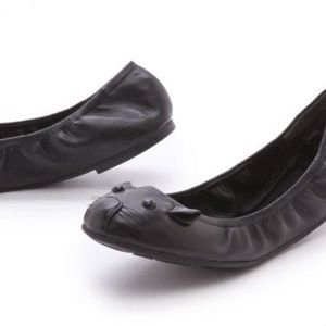 Marc By Marc Jacobs Black Mouse Flats